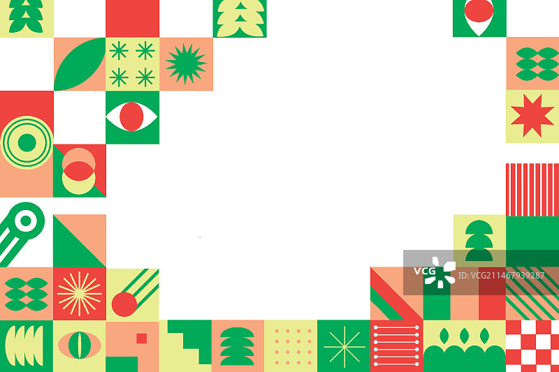 马赛克背景几何设计图片素材