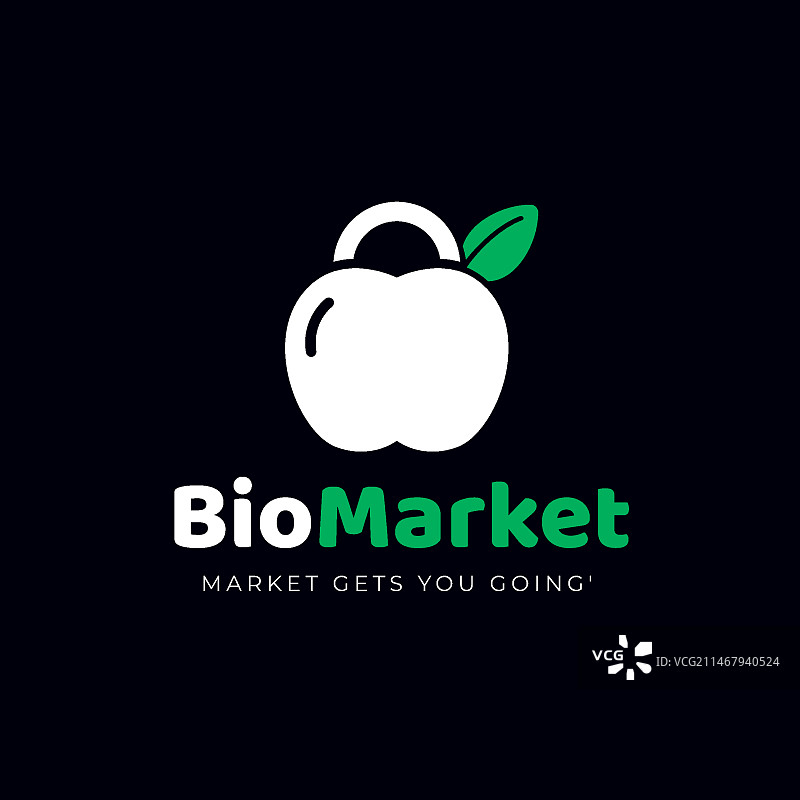生物市场logo风格图片素材