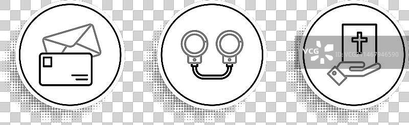 《圣经》誓言与信封等图片素材