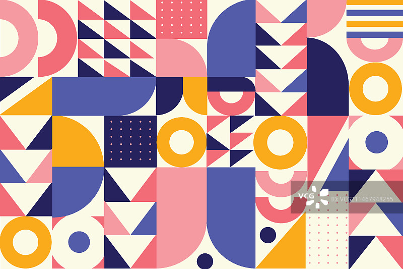 扁平风格马赛克背景图片素材