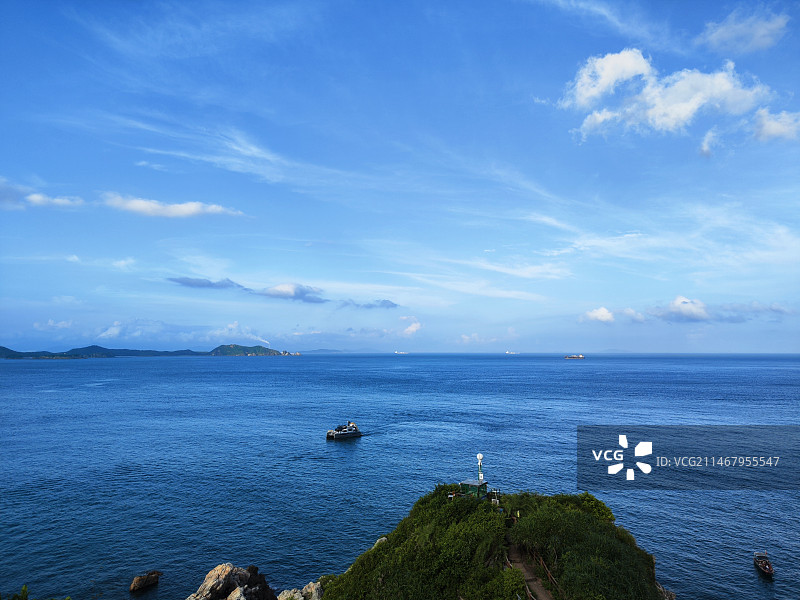 蓝色大海图片素材