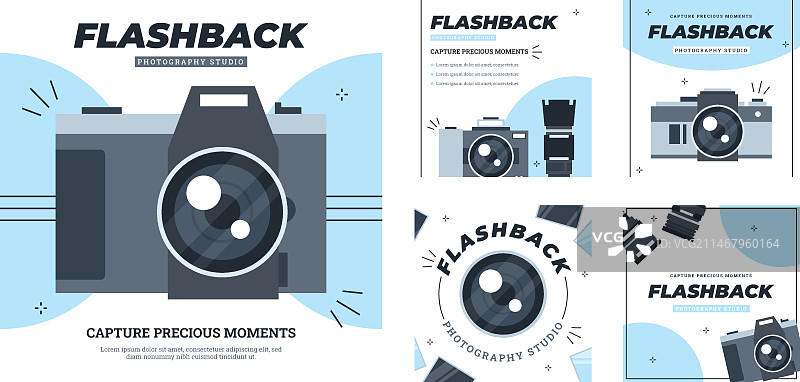 简约摄影工作室Instagram帖子合集图片素材