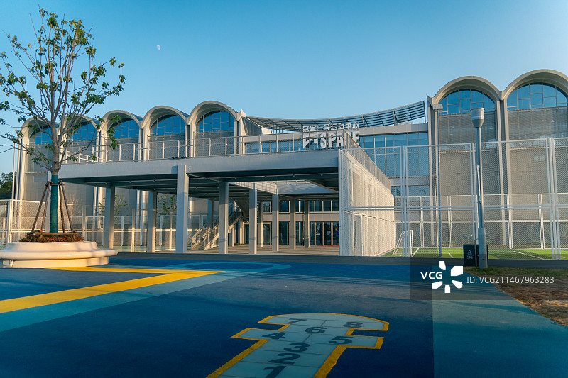 现代风格的体育馆图片素材