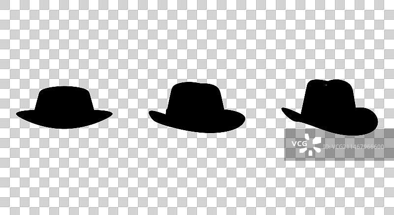 时尚帽子图案图片素材