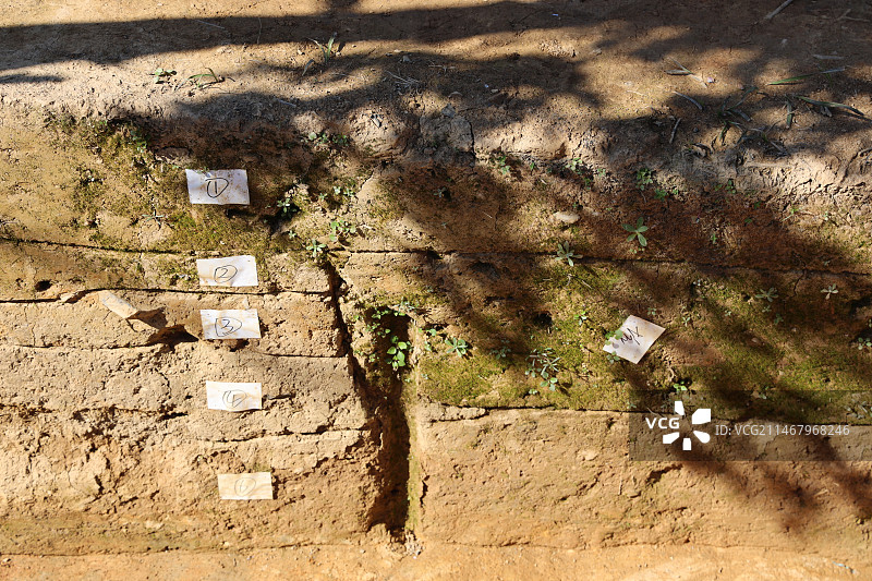 全国文保云南省大理市太和城遗址金刚城考古发掘现场图片素材