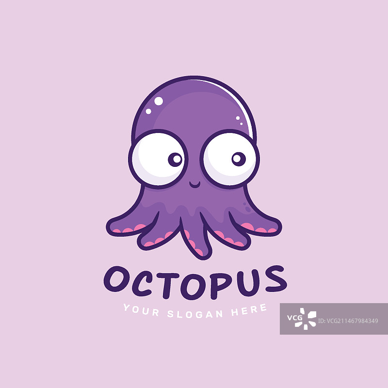 章鱼Logo概念图片素材