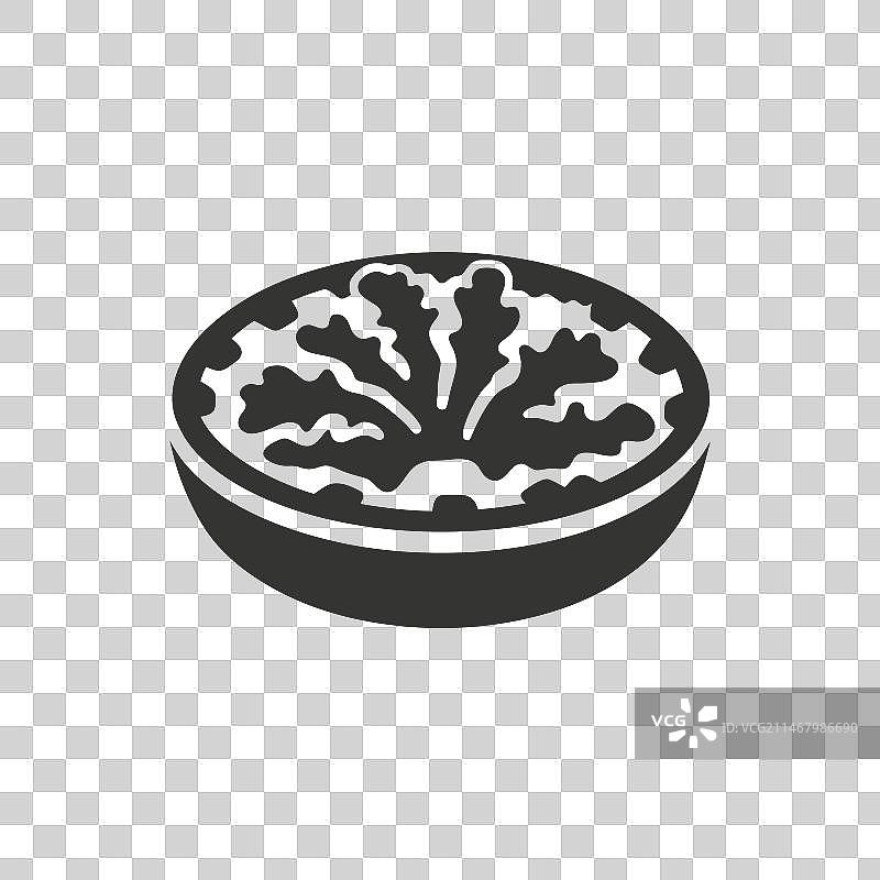 菠菜乳蛋饼图标图片素材