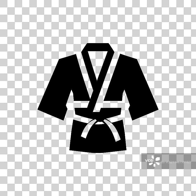 空手道腰带图标图片素材
