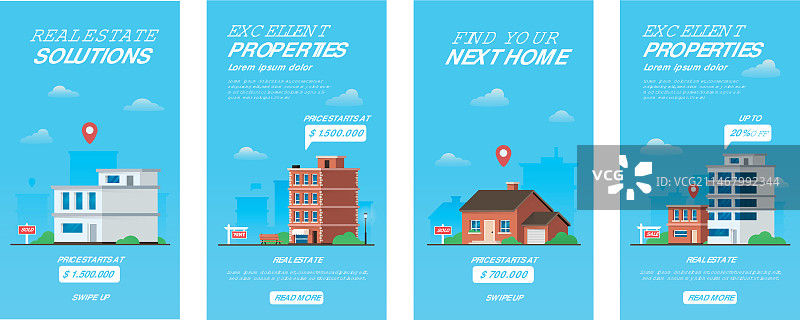 房地产Instagram快拍图片素材