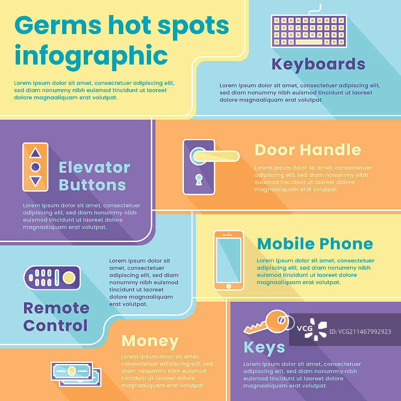 细菌热点信息图图片素材