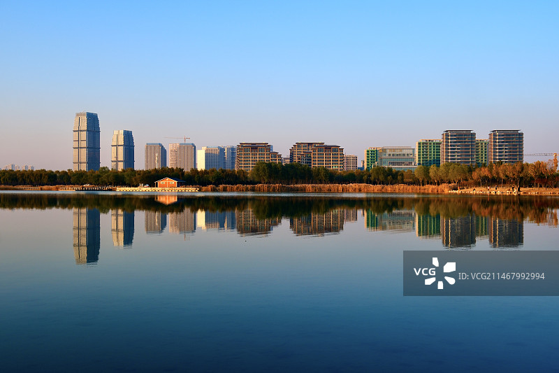 暮色滹沱图片素材