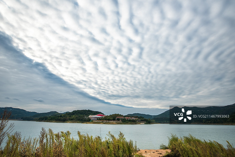 南充南部县升钟湖图片素材