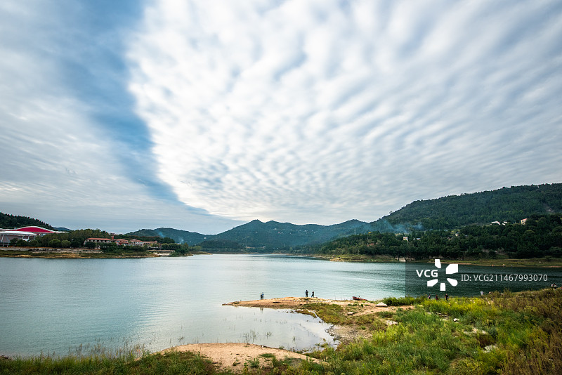 南充南部县升钟湖图片素材