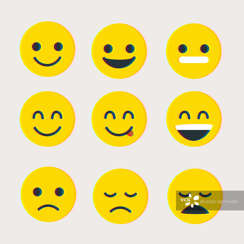 故障表情符号合集图片素材