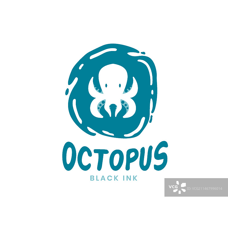 章鱼Logo概念图片素材