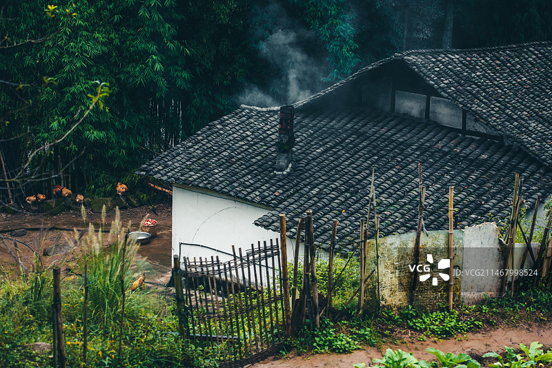 农家小院图片素材