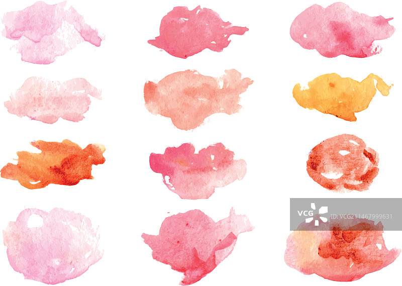 抽象水彩污渍合集图片素材