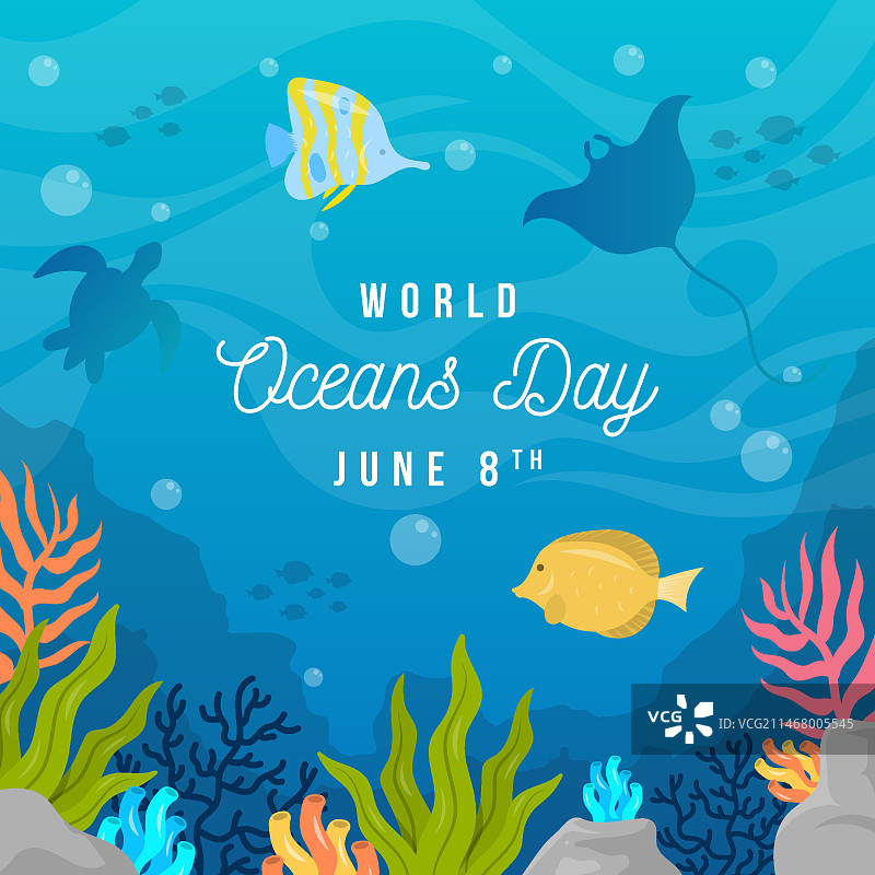 世界海洋日概念图片素材