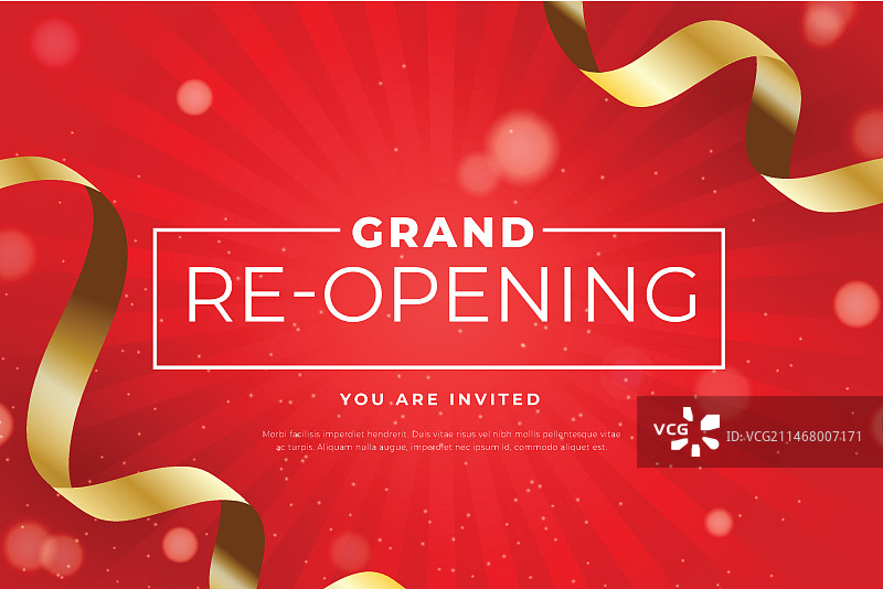 盛大重开背景图片素材