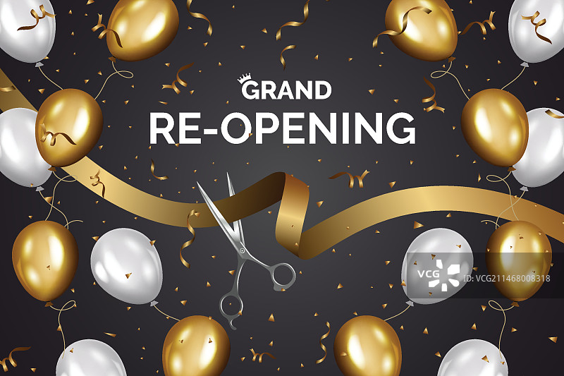 盛大重开背景设计图片素材