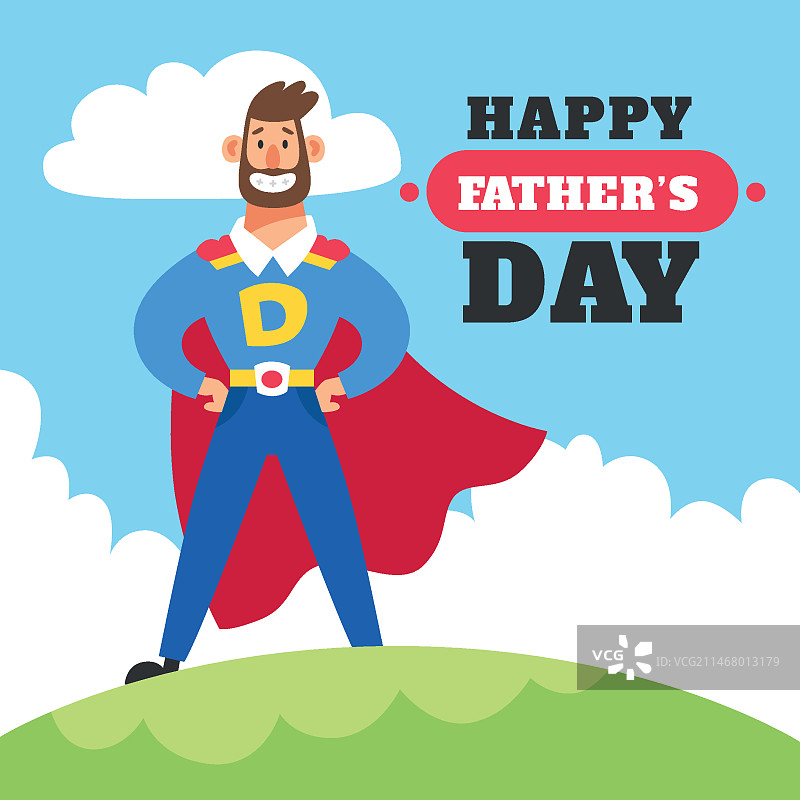父亲节图解概念图片素材