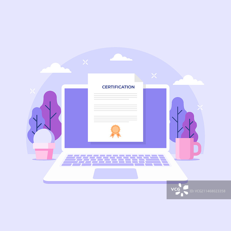 在线认证图片素材