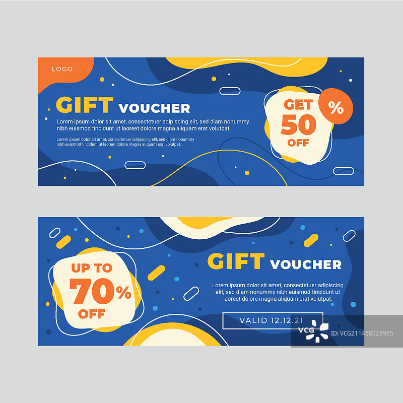 礼品券banner图片素材