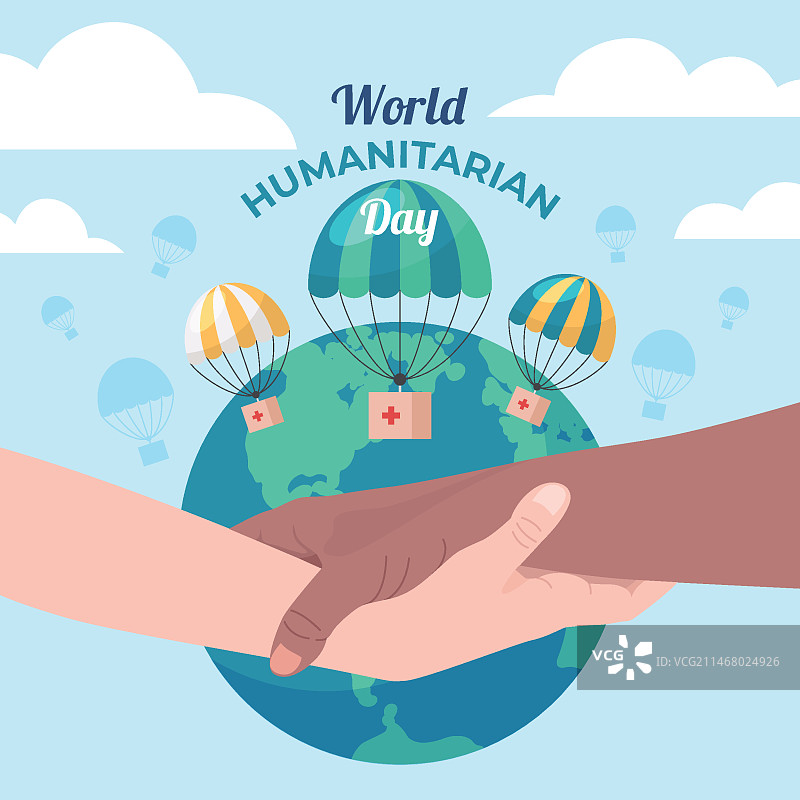 世界人道主义日庆祝活动图片素材