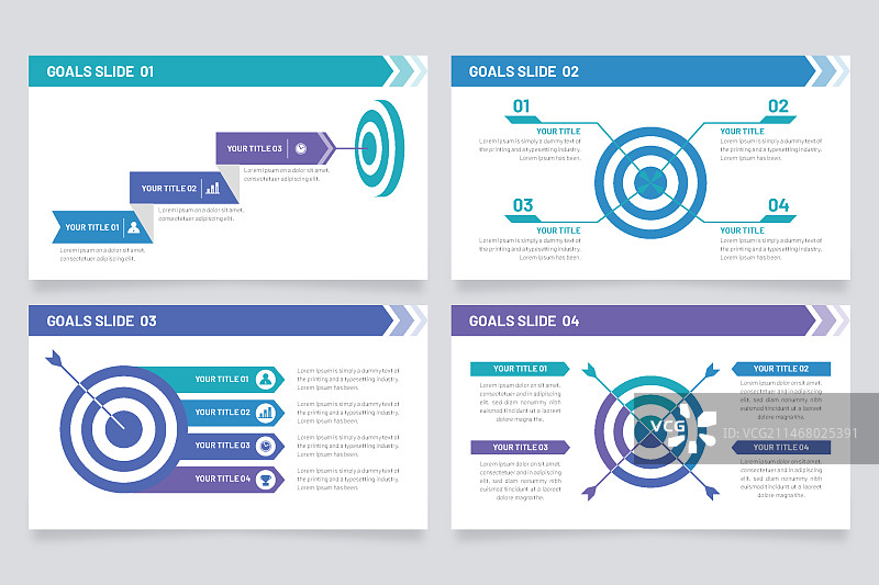 信息图表目标模板图片素材