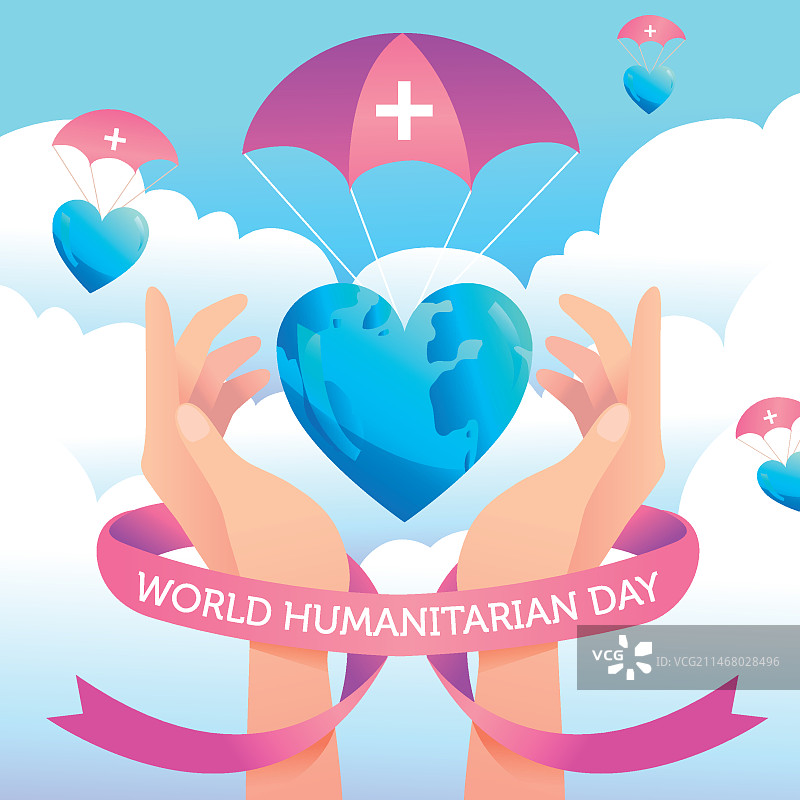 世界人道主义日图片素材