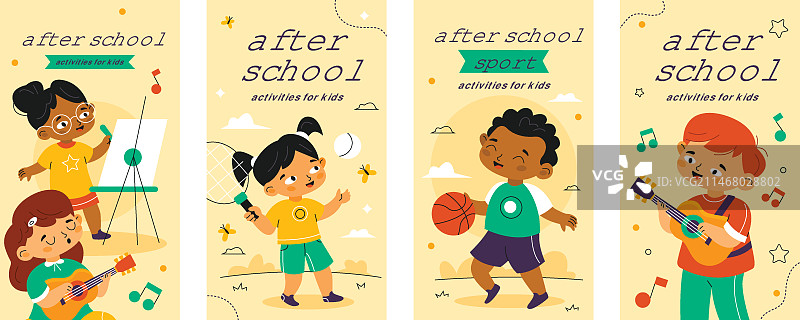 手绘课后活动Instagram快拍图片素材