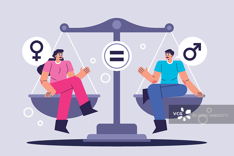 性别平等概念图片素材