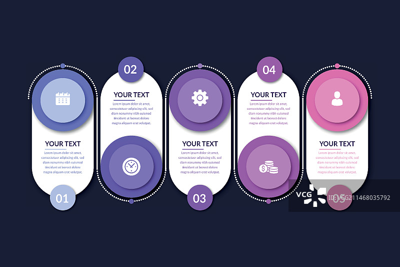 商业计划信息图模板图片素材