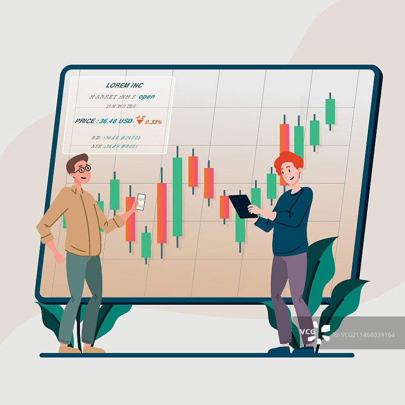 股市数据图片素材