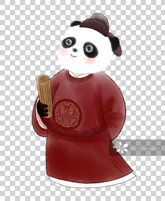 熊猫雅士形象图片素材