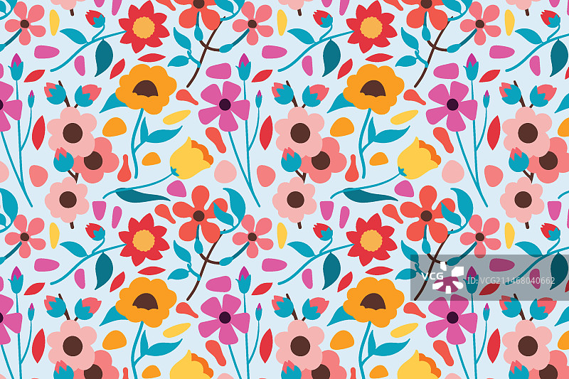 花卉图案包主题图片素材