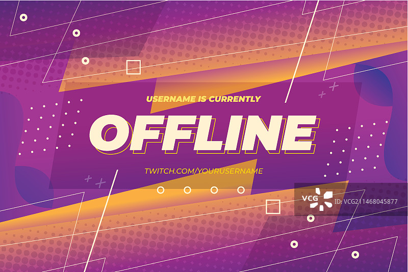 抽象离线直播banner图片素材