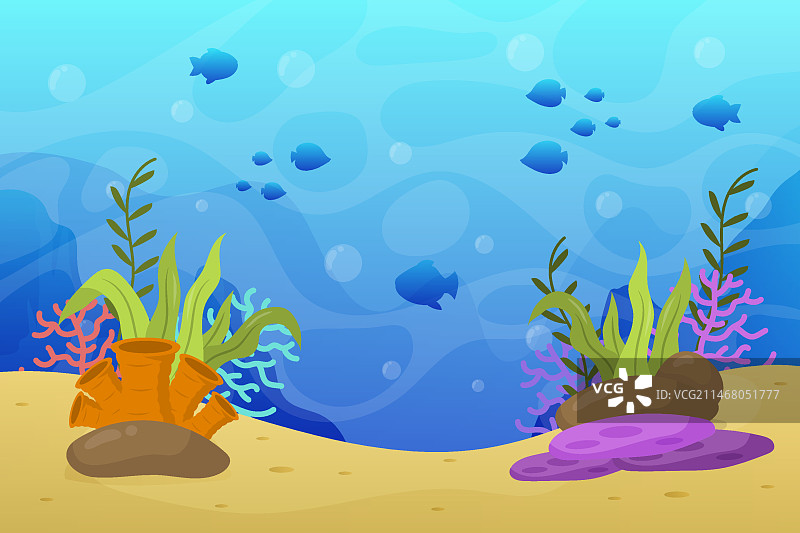 海底背景设计图片素材