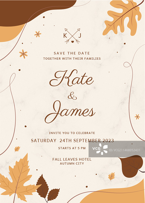 手绘婚礼海报图片素材