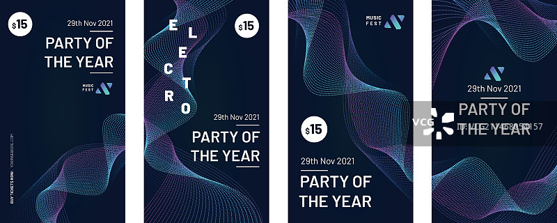 渐变纹理音乐节Instagram快拍图片素材