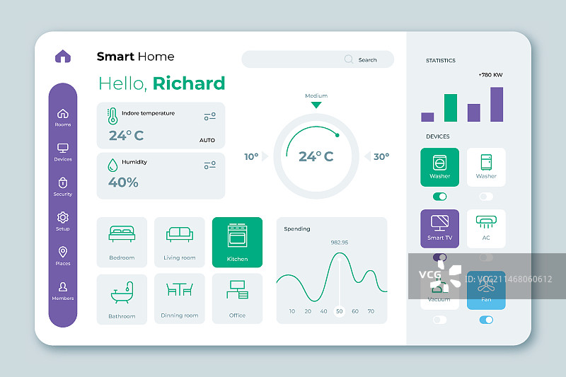 语音翻译App概念图片素材