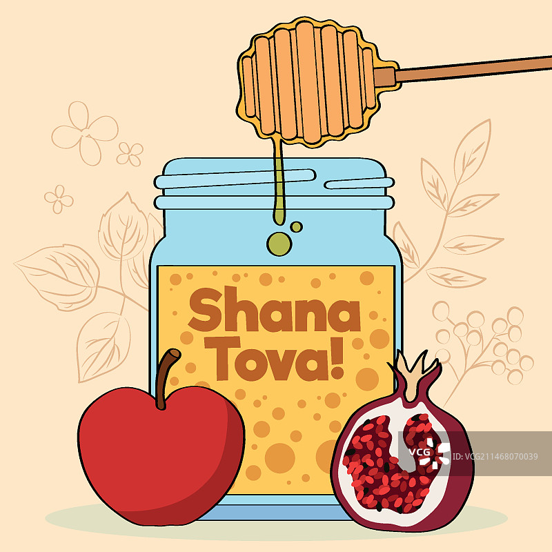 手绘沙那托瓦图片素材