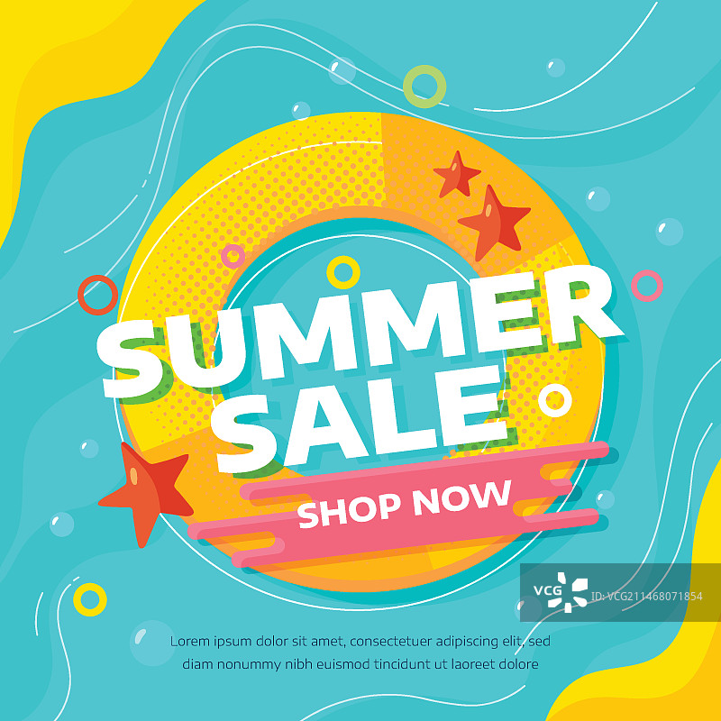 季末夏季促销图片素材