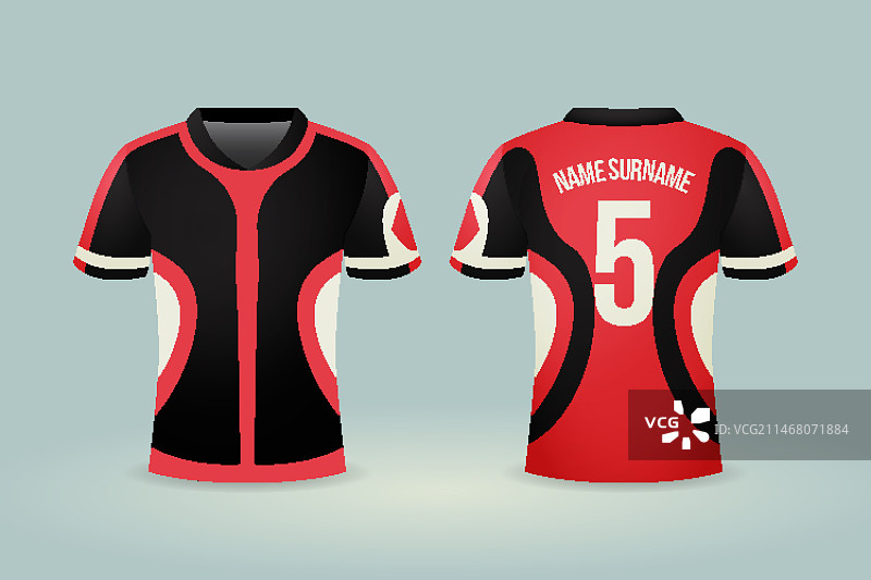 足球服插画图片素材