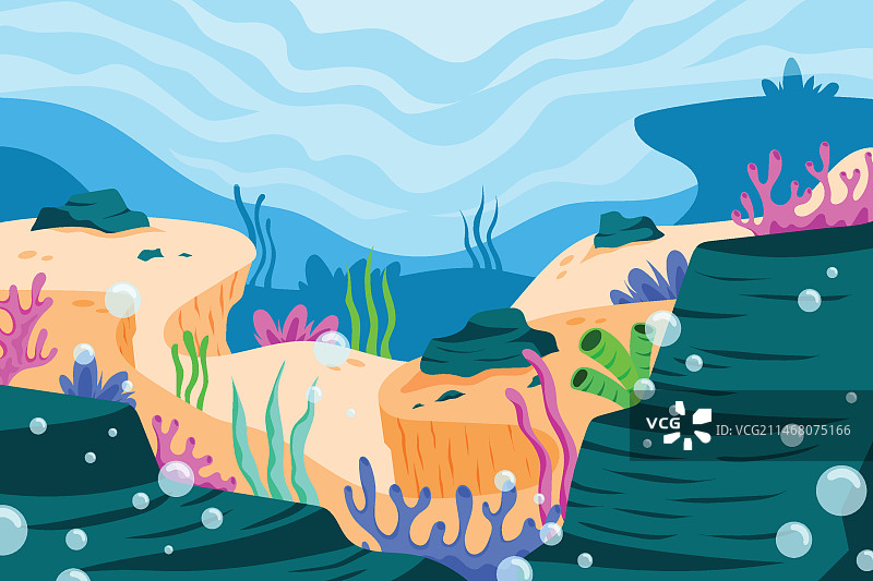 用于视频通话的海底壁纸图片素材