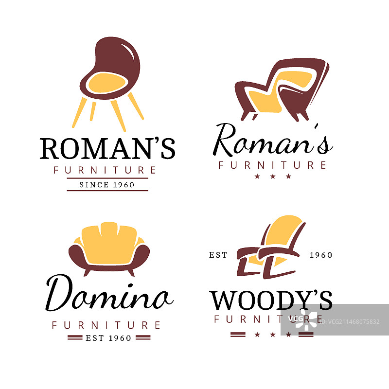 家具logo合集图片素材