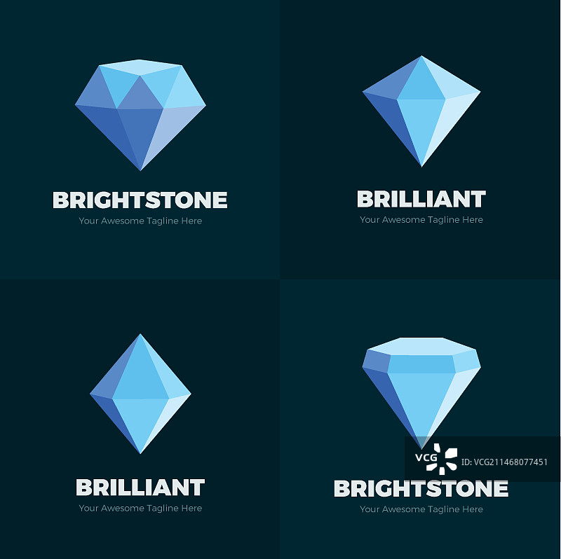 钻石标志模版图片素材
