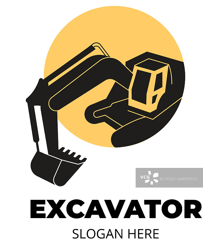 带有图片和文字的创意建筑标志图片素材