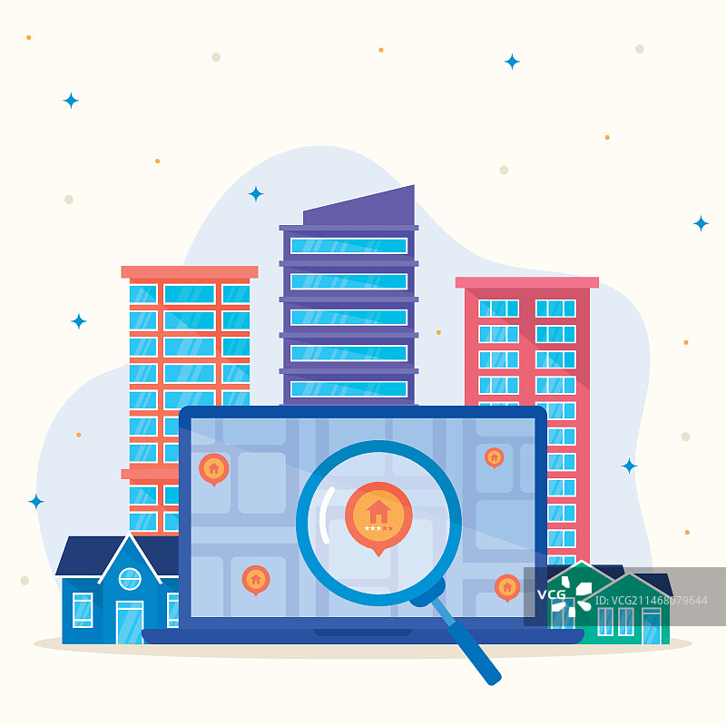 房地产概念搜索图片素材