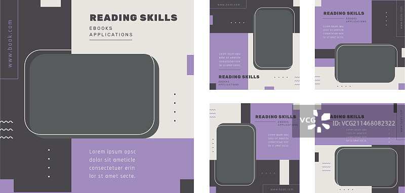 极简文学俱乐部Instagram帖子图片素材